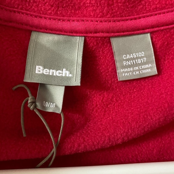 NWT BENCH PINK FLEECE VEST - Picture 6 of 7